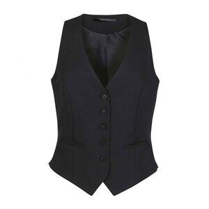 Brook Taverner Womens/Ladies One Luna Tailored Vest / Black